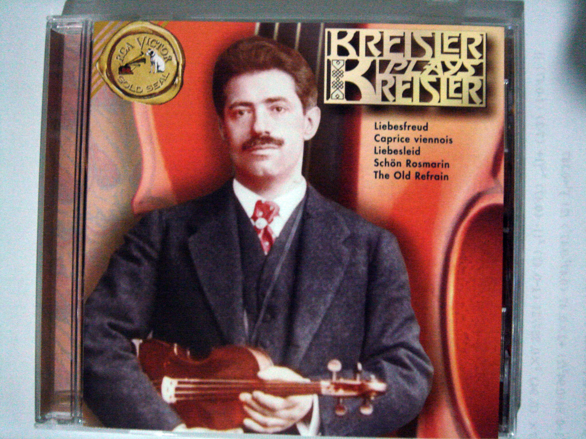 再来一张: RCA GOLD SEAL :KREISLER PLA