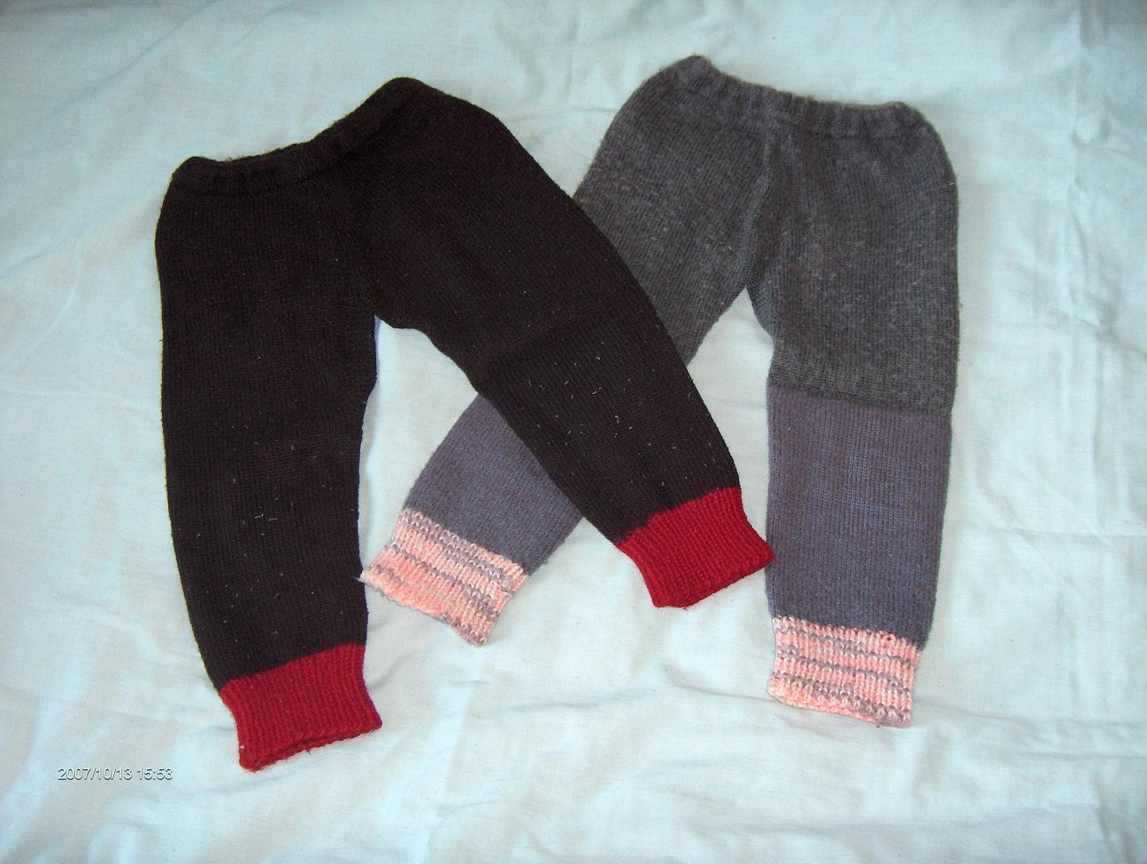 毛衣毛裤,纯手工编织